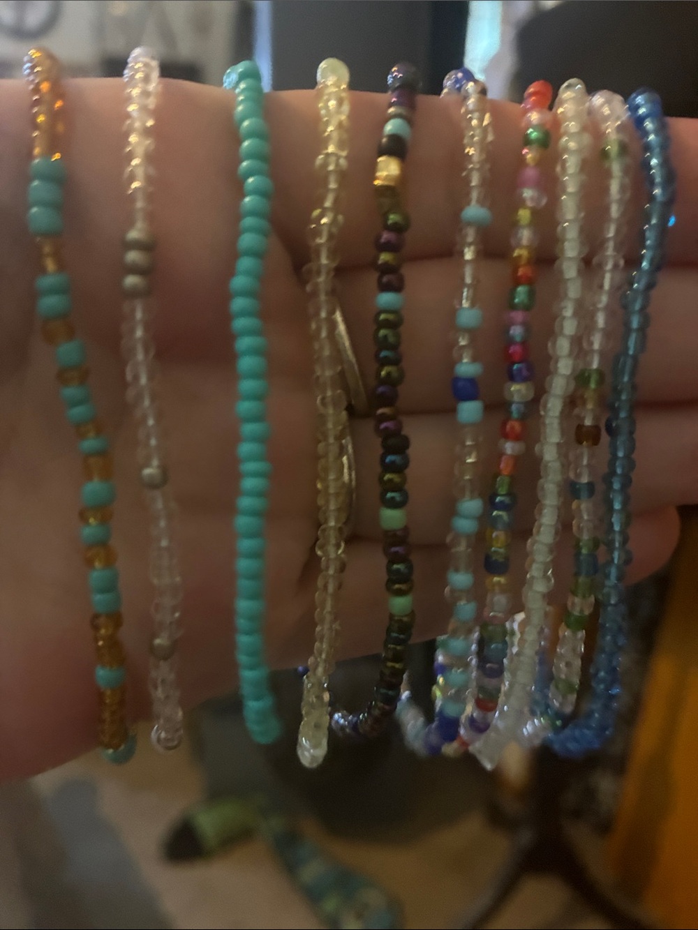🆕 Beaded Multicolor Stretch Bracelets -